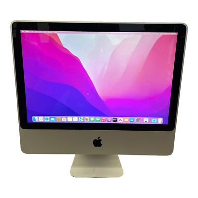 Apple iMac Core 2 Duo 2.26 GHZ - 20'' - macOS Monterey  - 4GB RAM - 128 GB SSD HD