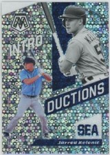 2021 Panini Mosaic Jarred Kelenic Rookie Quick Pitch Silver Introductions RC