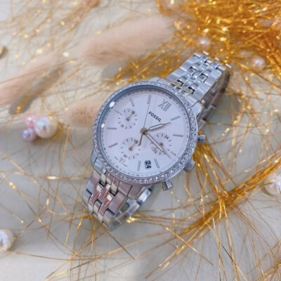 New Luxury Fossil Neutra Chronograph Ladies Watch Stainless