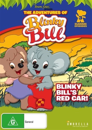 The Adventures Of Blinky Bill-Blinky Bill's Red Car (1993) DVD-Yoram Gross-NEW! - Bild 1 von 1