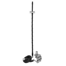 Accessories unlimited AUMM13-B 3 ft. Mirror Mount CB Antenna Kit with 9 ft. C...