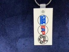 Vintage Promo Keyring CSX ~ EAP ~ OPERATION REDBLOCK Keychain Ancien Porte-Clés