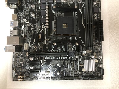 ASUS Prime A320M-K Ryzen AM4 DDR4 HDMI VGA M.2 MicroATX A320