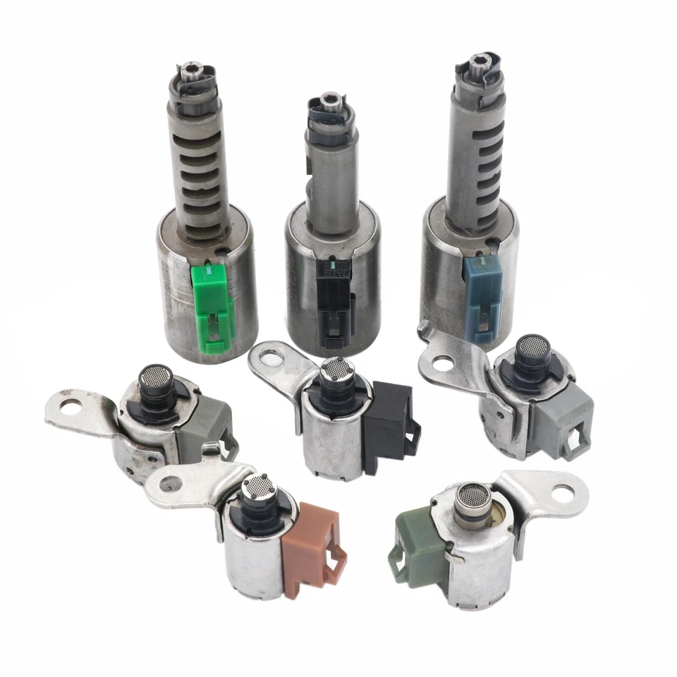 Kit de solenoide 8 piezas AW55-50SN AW55-51SN AF33-5 AW235 para Volvo S40 V50 V70 RE5F22A Foto 2 de 4
