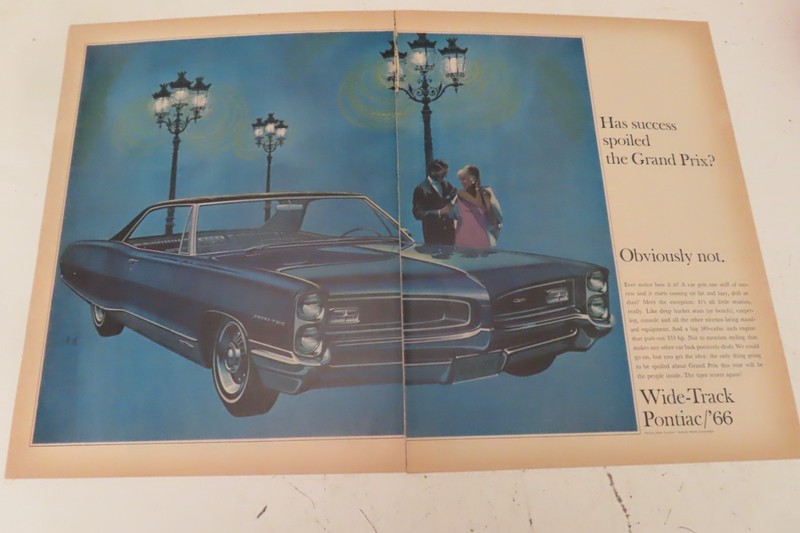 1965 Pontiac Grand Prix 2 page add