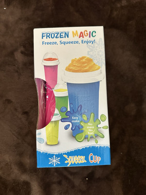 DIY Smoothie Cup Pinch Cup Frozen Magic Squeeze Pink