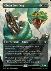 Ohran Frostfang (Borderless) - Commander Masters #650