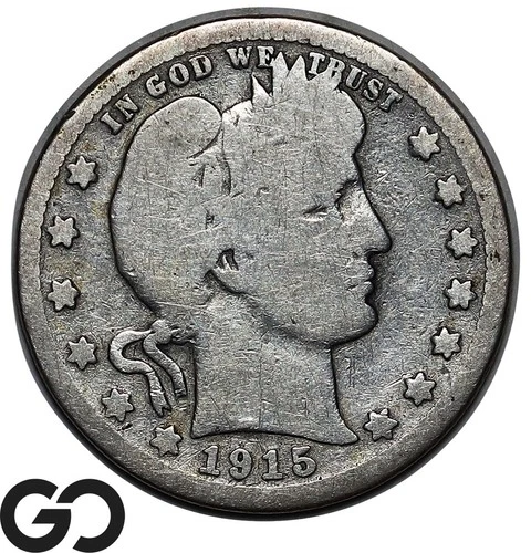 1915-S Barber Quarter