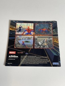 Spider-Man Sega Dreamcast Manual ONLY Authentic Good