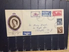 New Zealand 1953 1st day cover to the USA QE II Coronation BPA Cachet