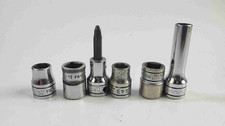 6x Lot Snap-On 3/8" Drive Sockets - FS121 FS161 FM12 FP22a SFS101