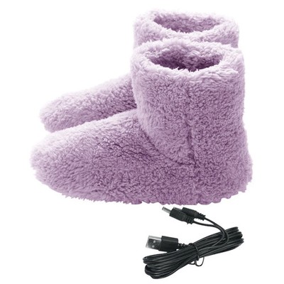 Wiederaufladbare Heizschuhe Damen Herren USB-waschbar Thermo Fußwärmer