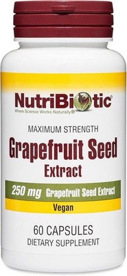 Grapefruit Seed Extract 250 mg - 60 Capsules for Natural Health Support