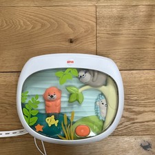 Fisher-price Settle Sleep Projection Soother Night Light Attaches to Crib