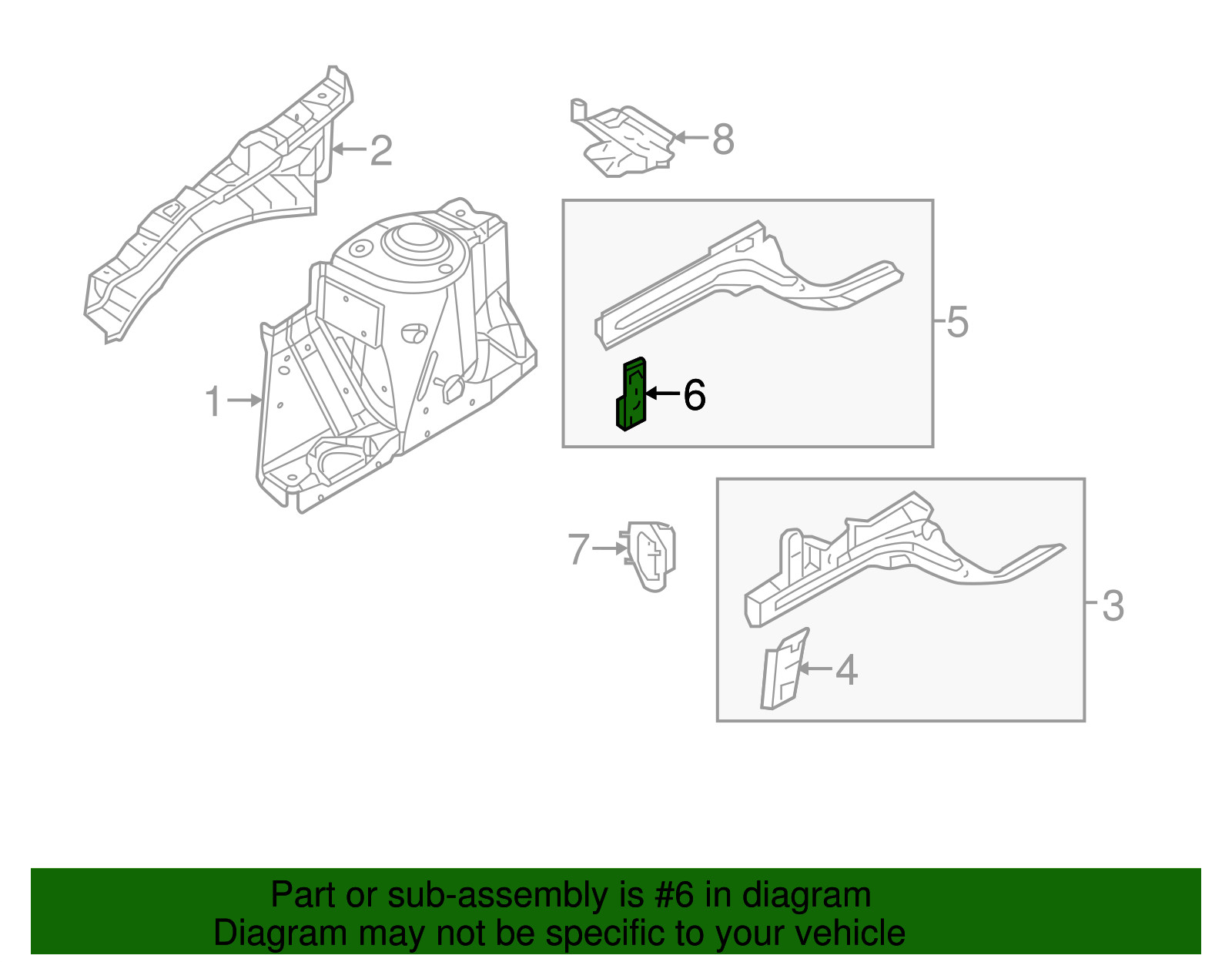 Genuine Nissan Outer Rail Bracket G51C9-9KAMA