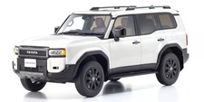 Kyosho Samurai 1/18 Toyota Land Cruiser 250 White Die-cast Car KSR18064W
