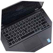 Keyboard Cover Skin for Dell Latitude 5400 5401 5410 5411 7400 14 inch Black