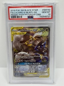 Lucario and Melmetal GX Psa 10 | eBay
