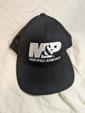 M&P Military And Police Certified Armorer Snapback Hat Baseball Cap - Black