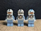 Lego Star Wars Clone Trooper Fighter Pilots Minifigures Lot.