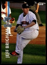 2016 Jeff Brigham Choice Minor League Rookie Marlins Jupiter Hammerheads