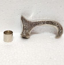 Handmade Solid Brass Designer Handle for Walking Stick Canes Only Handle  Gift