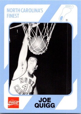 1989-90 Collegiate Collection/Coca-Cola North Carolina's - Joe Quigg