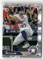 2019 BOWMAN #62 JOSE ALTUVE HOUSTON ASTROS
