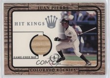 2001 Fleer Legacy Hit Kings Game-Used Bats Juan Pierre 2h5