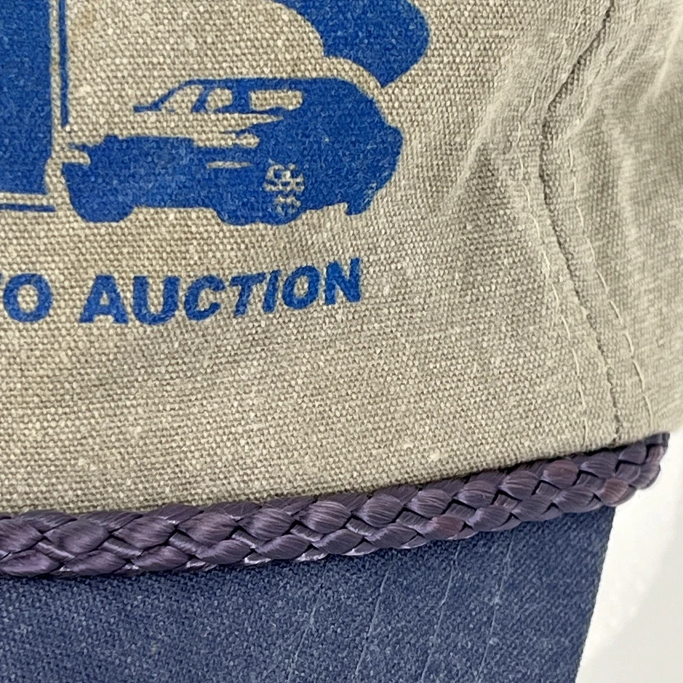 Gorra de béisbol Cobra SnapBack vintage años 90 con cuerda - Mt Vernon I-64 subasta automática en muy buen estado Foto 3 de 4