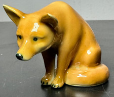 Porzellan, Figur, Wüstenfuchs, Galluba & Hofmann , bemalt, top, selten