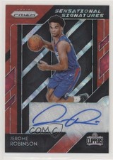 2018-19 Panini Prizm Sensational Signatures Choice Jerome Robinson Auto 00jz