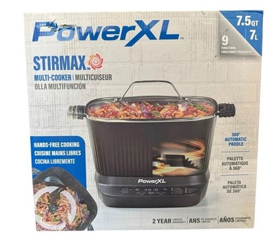 STIRMAX 7.5 Quart Digital Multi-Cooker with Automatic Paddle to Stir and Shred!
