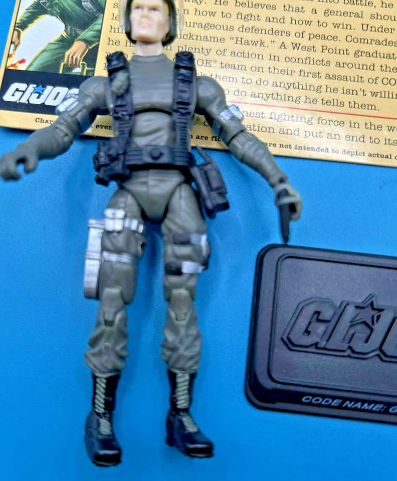 Figura completa suelta Gi Joe Hawk V1 2008 25 aniversario Foto 4 de 4