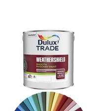 Dulux Trade Weathershield Smooth Masonry Paint  2.5 L Mixed to order