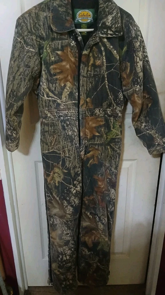 Cabelas For Kids Camouflage Coveralls Size Medium Insulated - Image 2 of 4
