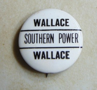 George Wallace 1968 campaign pin button political