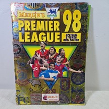 Collezione adesivi Merlin Premier League 1998 387 stickers incompleti 