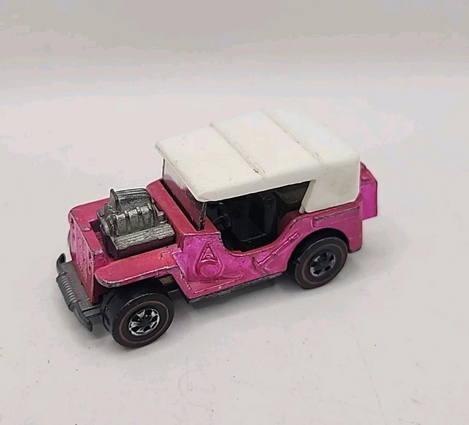 Hot Wheels Redline GRASS HOPPER Hot Pink US Black Interior  - Image 2 of 4