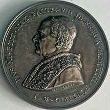 1922 Vatican City Medal Pius XI Year I Lot 3612