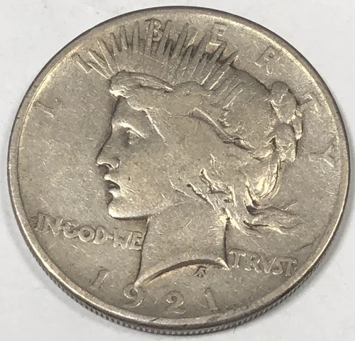 New Listing1921 PEACE "F SOLID GRADE"🔥RARE/HIGH RELIEF/ LOW MINTAGE - 1M/ NICE PRICE💥💥 ✅