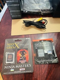 RARE SNK Neo Geo X Gold Limited Edition Complete Set See Description (AS IS)
