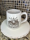 Onion River Pottery Vermont Bicentennial Speckled Coffee Mug 1791-1991 — photo 1