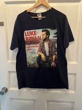 2018 Luke Bryan Morgan Wallen Sam Hunt what makes you country tour shirt Large