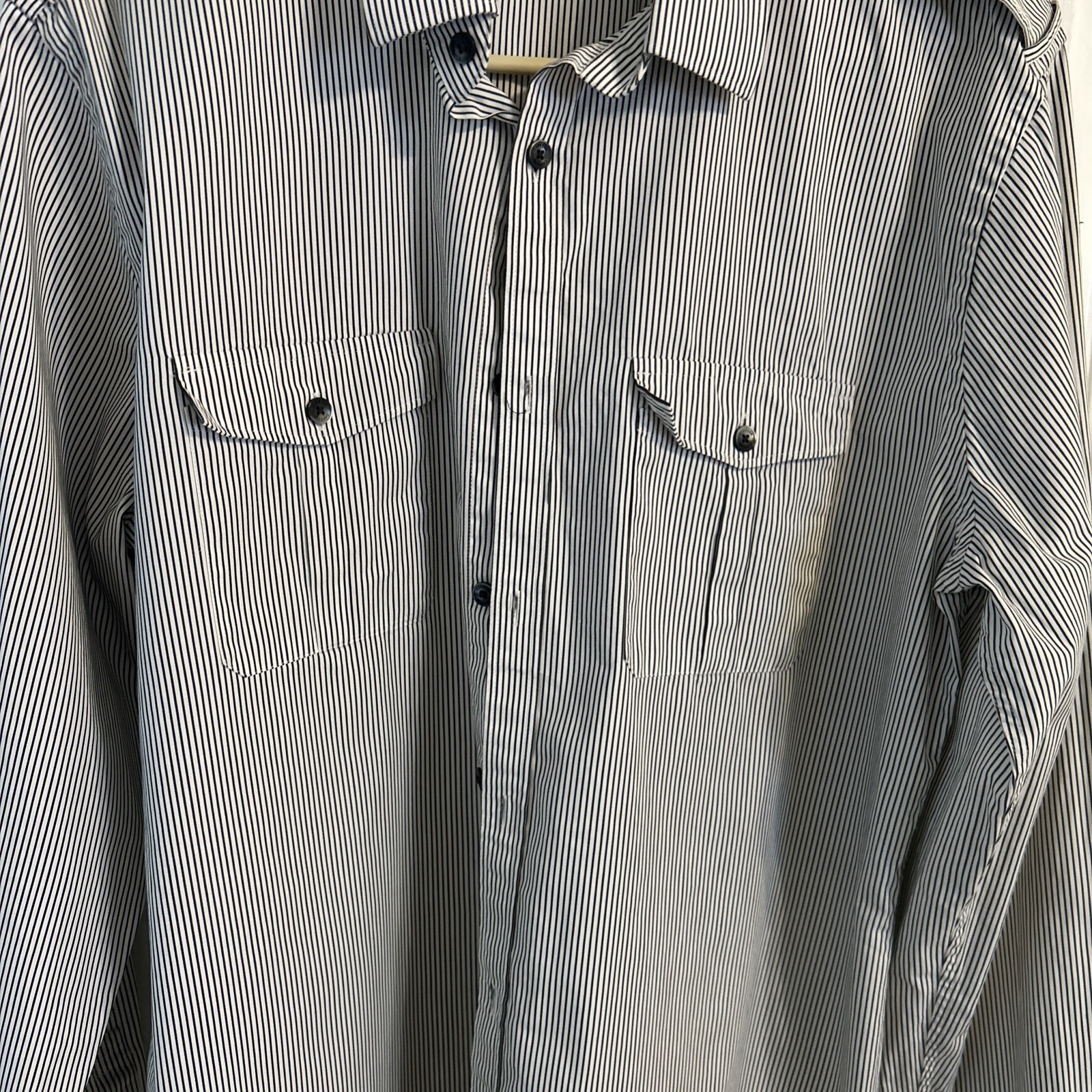 2 EXPRESS Fitted Button Down Collared Dress Shirt… - image 8