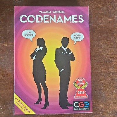 Czech Games Edition Codenames Word Party Game 2-8 Players 10+ Award