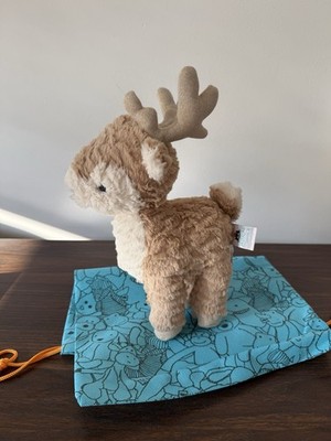 Authentic Jellycat Retired Mitzi Reindeer NWT Dustbag Included