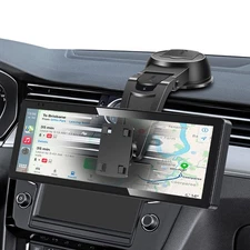 CarPlay Screen Suction Mount Dashboard/Windshield Stand for 7-10.26"Car Monitors