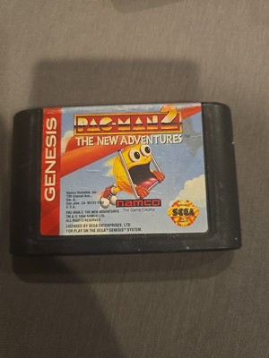 Vintage 1994 Sega Genesis Namco Pac-Man 2 New Adventures Cartridge