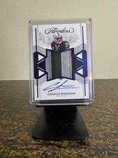 Charles Woodson 2025 Panini Flawless Star Swatch Signatures Sapphire /10 *HOF*